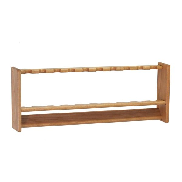 Buen Tiempo Fishing 10 Rod Rack - Light Oak BU2681680